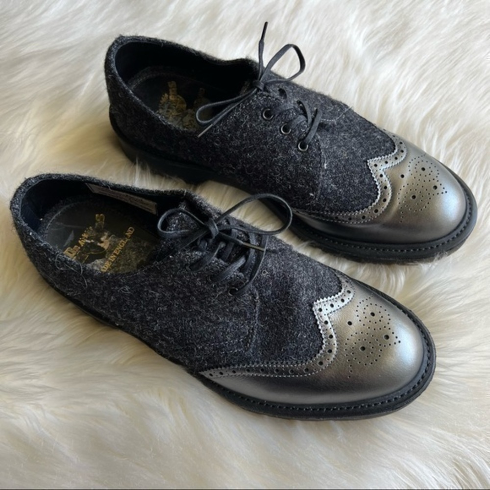 Dr. Martens Dannon Harris Tweed Brogue Wingtip